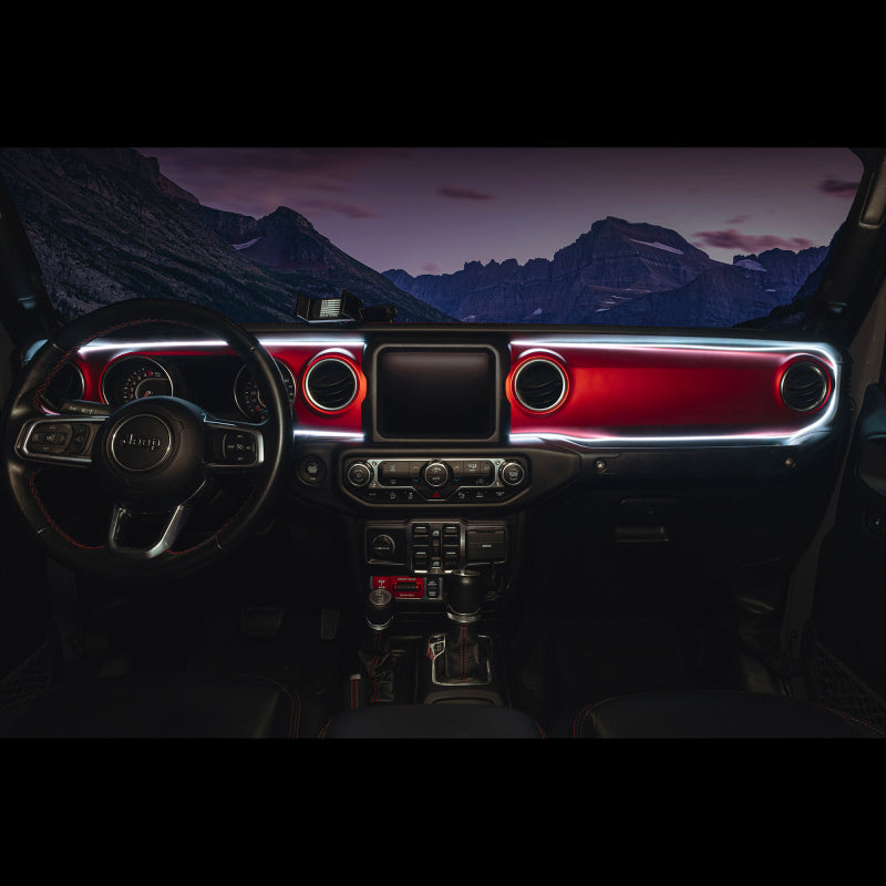 Oracle 18-23 Jeep Wrangler JL/Gladiator JT Dynamic ColorSHIFT LED Interior Dash Board Kit