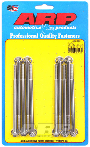 ARP Chevy LS1/LS4/LS6/LM7 5.5, LQ4-6.0 & RL4-4.8 Hex Intake Manifold Bolt Kit