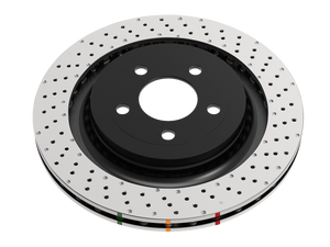 DBA 2018+ Hyundai I30 N Performance Rear Cross Drilled/Dimpled 4000 Series Rotor