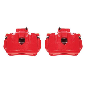 Power Stop 10-16 Hyundai Genesis Coupe Front Red Calipers w/Brackets - Pair