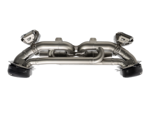 Akrapovic Porsche 911 Carrera /S/4/4S/GTS/Cabriolet/Targa/Dakar (992) Slip-On Line Titanium Exhaust