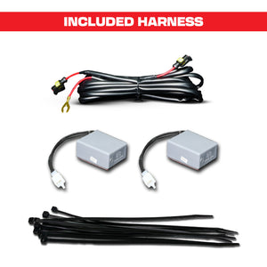 ANZO Z-Series 20-23 Chevy Silverado 2500/3500 Z-Series Full LED Proj Headlights Black - Pass. Side