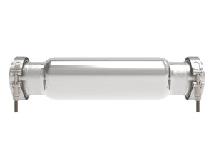 aFe MACH Force-Xp Resonator 3 IN Inlet/Outlet x 4 IN Dia. x 12 IN Body x 16 IN Overall Length