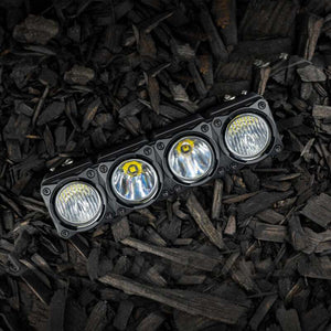KC HiLiTES FLEX ERA LED Light Bar Bezel Kit for 10in. Segments - Gloss Black