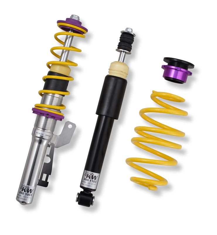 KW Coilover Kit V1 VW Golf II / III Syncro + Golf II Rallye; all engines