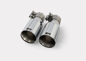 Remus 2012 Suzuki Swift Sport 1.6L (M16A) 90mm Straight Cut Chrome Tail Pipe Set (Pair)