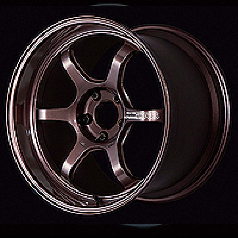 Advan R6 18x9.5 +45 5x120 Racing Copper Bronze Wheel