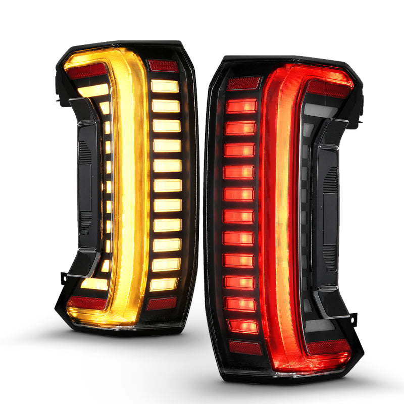 ANZO 22-24 Toyota Tundra (Does Not Fit LED Seq. Models) Z-Series Full LED Tail Lights - Pair