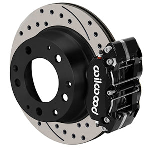 Wilwood 84-89 Porsche 911 Dynapro-P Radial Rear Brake Kit w/ 11.42in SRP Rotors & Lines - Black