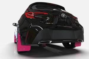 Rally Armor 22-25 Subaru WRX Pink Mud Flap BCE Logo