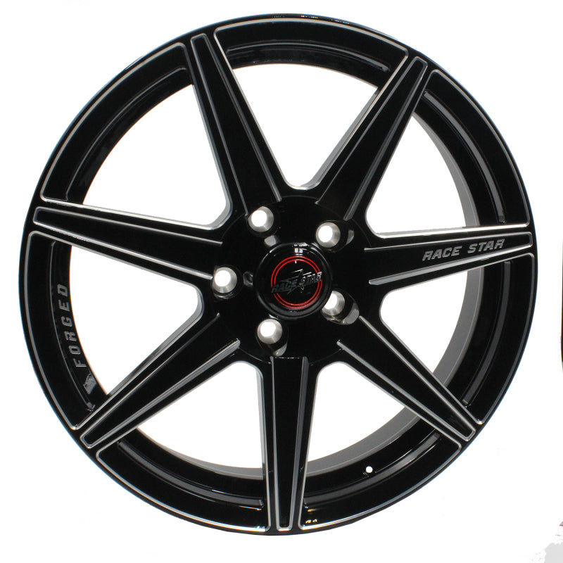 Race Star 72 ValStar 17x4.5 / 5x4.50BC / 2BS / 3.072in CB / Black w/Machined Accents Wheel