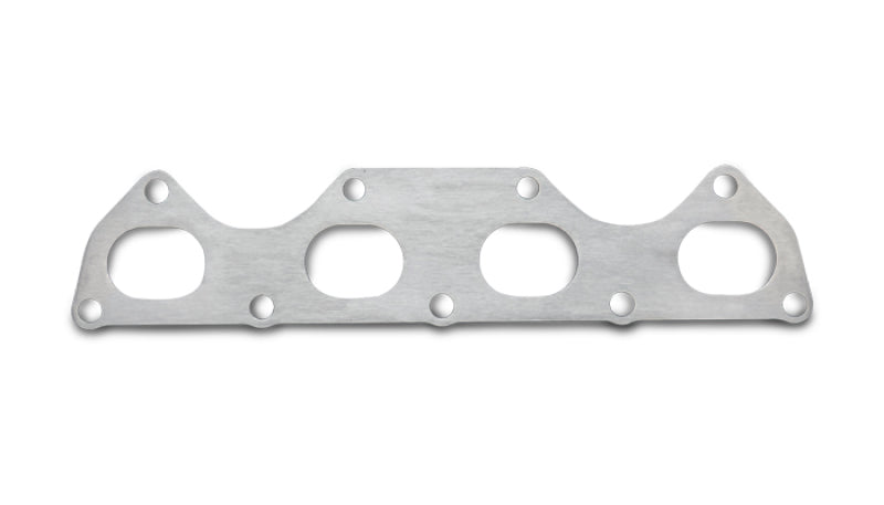Vibrant T304 SS Exhaust Manifold Flange for Honda H22-Series Motor 3/8in Thick