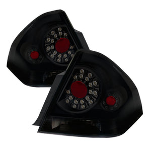 xTune Chevy Impala 06-13 LED Tail Lights Black Smoked ALT-JH-CIM06-LED-BSM