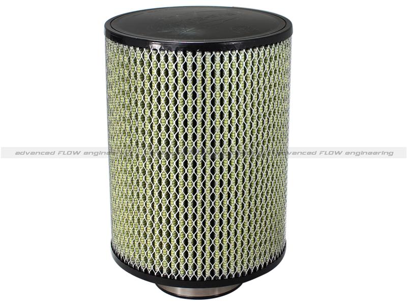 aFe MagnumFLOW Air Filters UCO P5R A/F P5R 2-1/4F x 6B x 4-3/4T x 5H