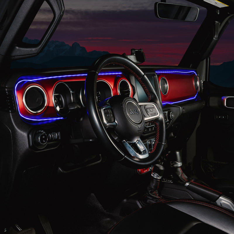 Oracle 18-23 Jeep Wrangler JL/Gladiator JT Dynamic ColorSHIFT LED Interior Dash Board Kit