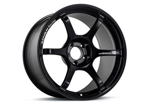 Advan RG-4 18x8.5 +45 5x112 Semi Gloss Black Wheel