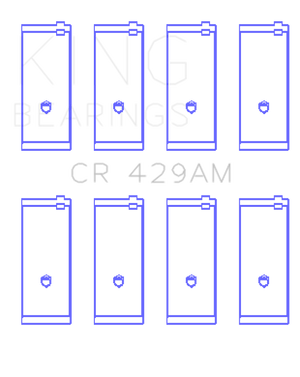 King Engine Bearings Toyota 1.6I 4Afe (Size +0.75mm) Connecting Rod Bearing Set