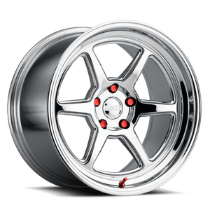 Kansei K14X Roku 18x9in / 5x120 BP / 12mm Offset / 72.56mm Bore - Chrome Wheel