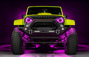 ORACLE Lighting 0718 Jeep Wrangler JK Oculus 7in ColorSHIFT BiLED Projector Headlights