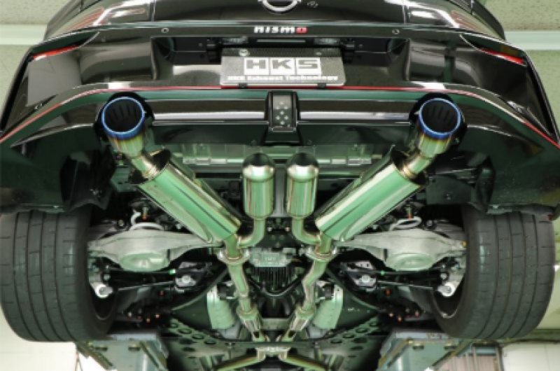 HKS Super Turbo Muffler Nissan Z Nismo RZ34