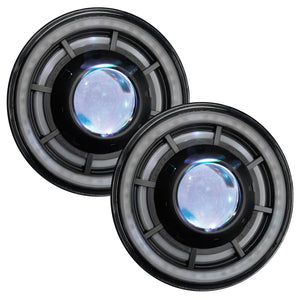 ORACLE Lighting 0718 Jeep Wrangler JK Oculus 7in ColorSHIFT BiLED Projector Headlights