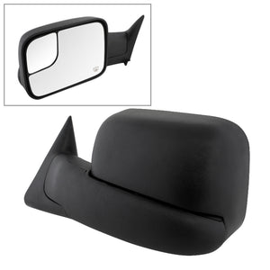xTune Dodge Ram 98-01 Manual Extendable Power Heated Adjust Mirror Left MIR-DRAM98-PW-L