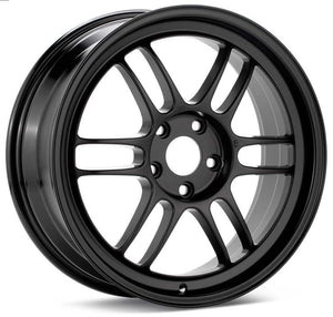 Enkei RPF1 17x8.5 5x114.3 30mm Offset 73mm Bore Matte Black Wheel  Evo 8/9