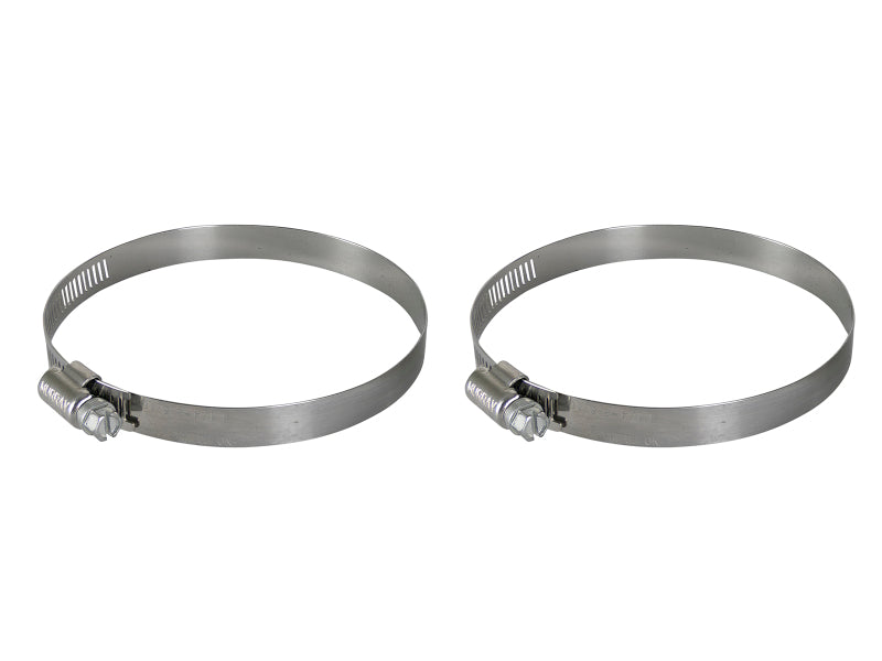 aFe Magnum FORCE Replacement Clamp Kit SAE 060 (3-5/16 IN ID to 4-1/4 IN ID Range) Pair