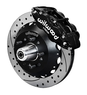 Wilwood 65-68 Chevrolet Impala W/ Drum Spindle FNSL6R - 12.88 inch Venter GT Rotor Drilled