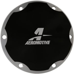 Aeromotive Fill Cap - Screw-On - 3in - Flanged - 6-Bolt - Black