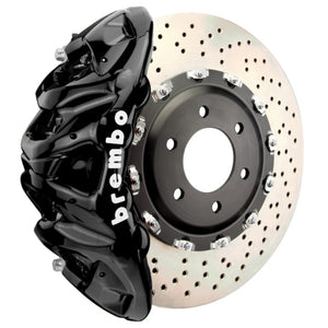 Brembo 25+ BMW X3 M50 xDrive (G45) Front GT BBK 8 Piston Cast 412x38 2pc Rotor Drilled - Black
