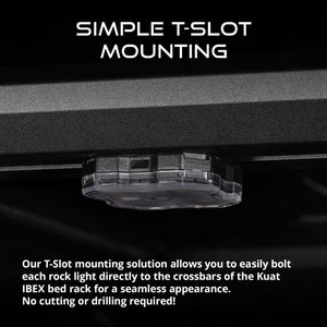 Diode Dynamics Stage Series LED Bed Light Kit for Kuat IBEX Bed Rack