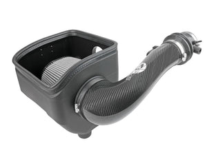 aFe 19-23 Nissan Patrol 4.8L L6 Track Series Carbon Fiber Intake System w/Pro DRY S Filter