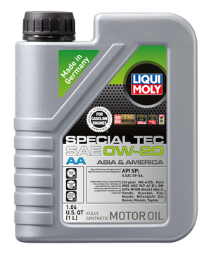 LIQUI MOLY 1L Special Tec AA Motor Oil SAE 0W20