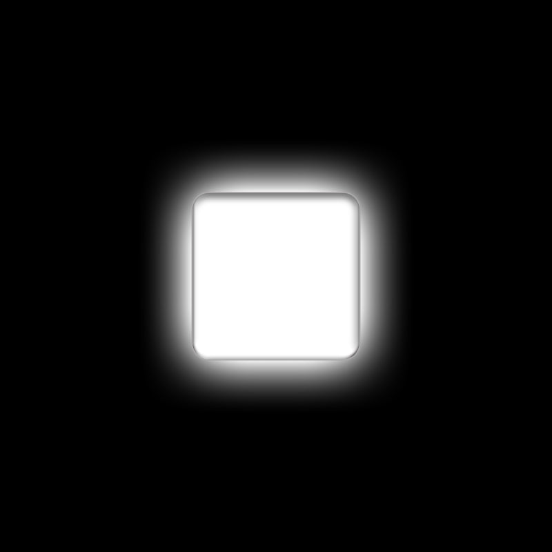 ORACLE Lighting Universal Illuminated LED Letter Badges - Matte Wht Surface Finish - I