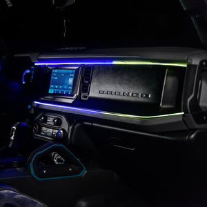 Oracle 21-25 Ford Bronco ColorSHIFT LED Interior Dash Board Kit