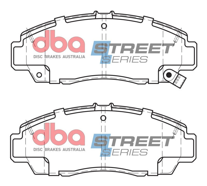 DBA 00-13 Honda Odyssey Street Series Brake Pad Set