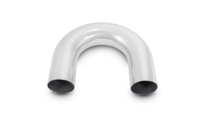 Vibrant 1.5in O.D. Universal Aluminum Tubing (180 degree Bend) - Polished