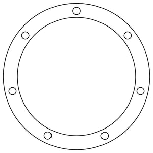 Cometic Ford 8BA/8CM Flathead V8 24 Bolt .031 inch Fiber Oil Pan Clean Out Gasket