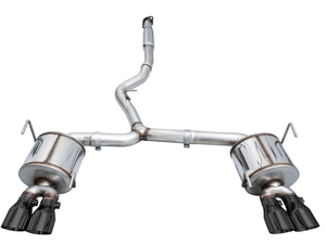 AWE Tuning 2022+ VB Subaru WRX Touring Edition Exhaust - Diamond Black Tips