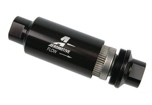 Aeromotive In-Line Filter - AN-10 - Black - 10 Micron