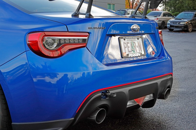 PERRIN 13-25 Subaru BRZ / 13-20 Scion FRS & Toyota 86 / 22-25 GR86 Tow Hook Kit (Rear) - Black