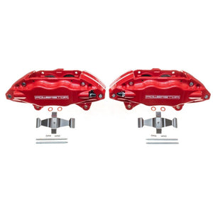 Power Stop 04-14 Subaru Impreza Front Red Calipers w/o Brackets - Pair