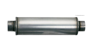 aFe Scorpion Replacement Alum Steel Muffler 2-1/2in In/Out Baffled Offset/Offset 13inL x10inW x4inH