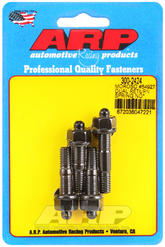 ARP Moroso 64927 dual return spring no spacer plate pro series carb stud kit