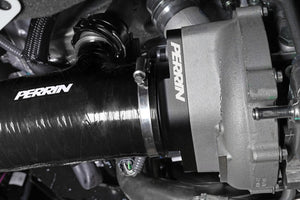PERRIN 22-24 Subaru WRX / 20-25 LGT & OBXT Turbo Inlet Hose w/Turbo Adapter Flange (Short) - Black