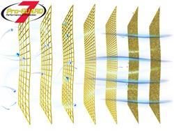 aFe ProHDuty Air Filters OER PG7 A/F HD PG7 RC: 13OD x 7.10ID x 18.13H