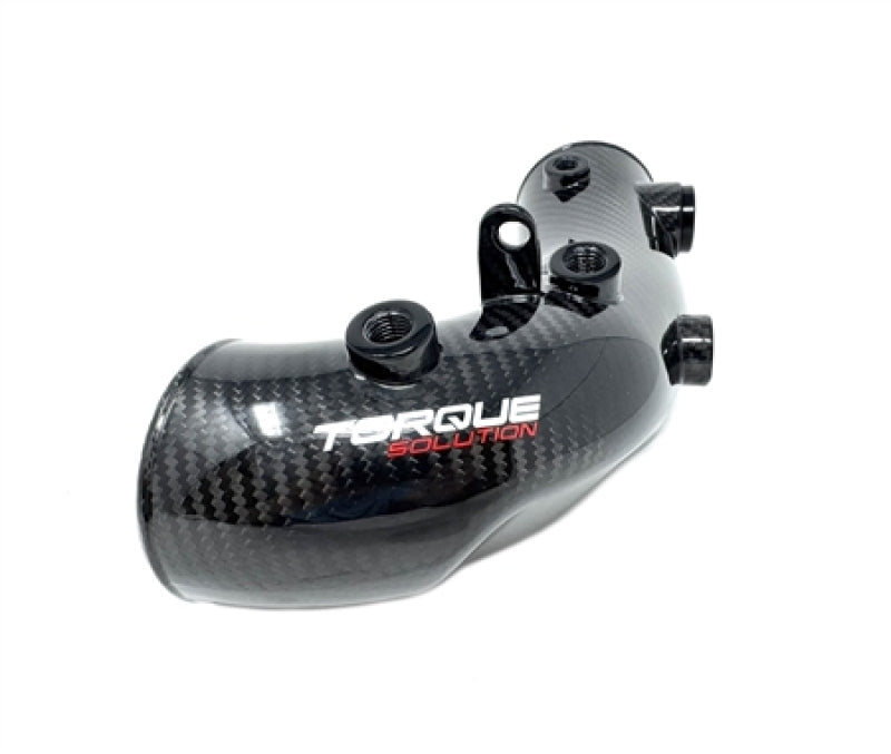 Torque Solution  02-07 Subaru WRX/04-21 STI HD Hard Turbo Inlet Carbon Fiber - OEM / 3in Inlet