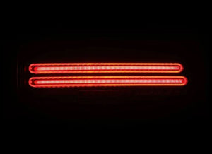 AlphaRex 23-25 Nissan Z Nova-Series Twin-Loop Style Prismatic LED Tail Lights - Black