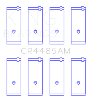 King Engine Bearings Mazda Ma/Vb/(Size +0.50mm) Connecting Rod Bearing Set
